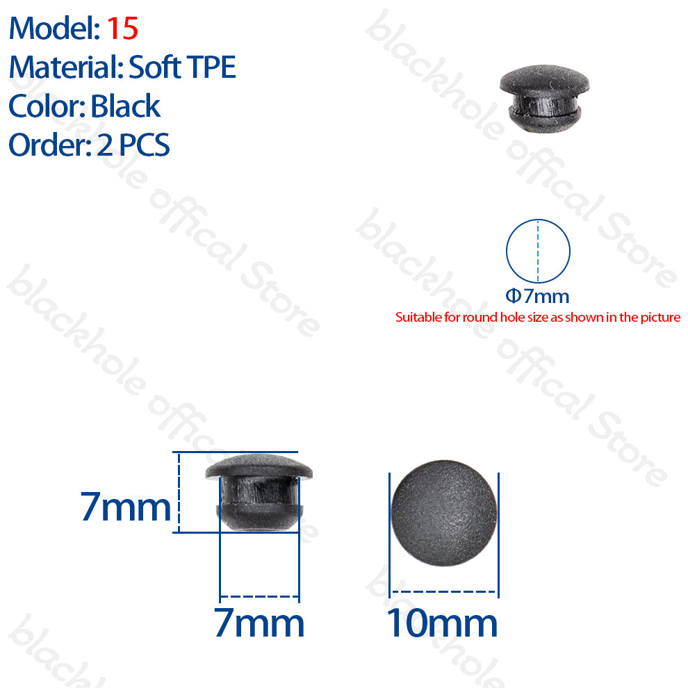 Bike Frame Hole Plug Derailleur Brake Cable Line Hole Sealed Plugs MTB Road Bike Frame Dust Water Resistant No Hole Plug Parts