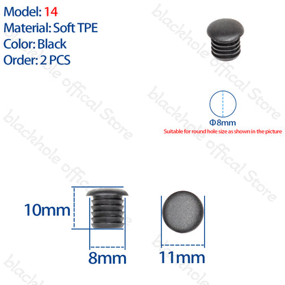 Bike Cable Plugs MTB Frame Brake Hole Road Bicycle Frame Fork Derailleur Di2 Line Plug E-Bike Gravel Cable Line Hole Plug Parts