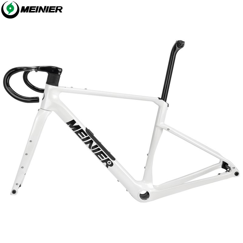 Carbon Gravel Frame UDH 142x12mm Axle Disc Brake Cyclocross Frameset with Tool Box