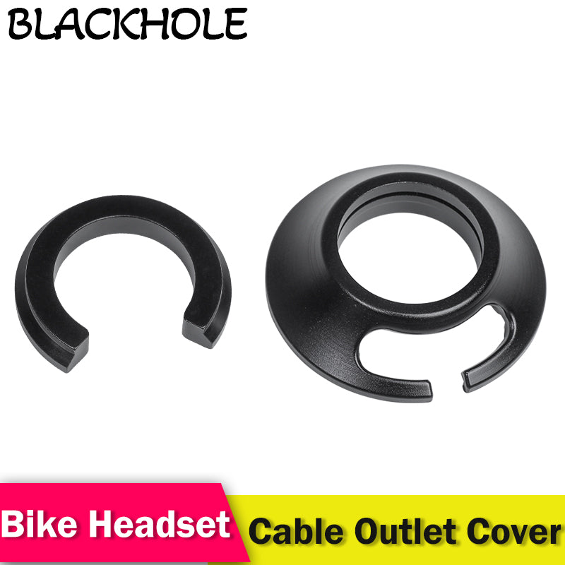 1-1/2" Bike Frame Cable Outlet Headset MTB Road Gravel Bike External Outlet Derailleur Brake Cable Headset Bike Modified Parts