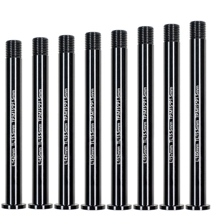 M12/M15 Bike Frame Thru Axle Skewers For MTB Road Bike Frame 142/148x12mm Rear Spacing Aluminum Alloy Thru Axle Skewers Gravel Full Suspension MTB Carbon Fork 100/110x15mm Quick Release Shaft Bicycle Parts
