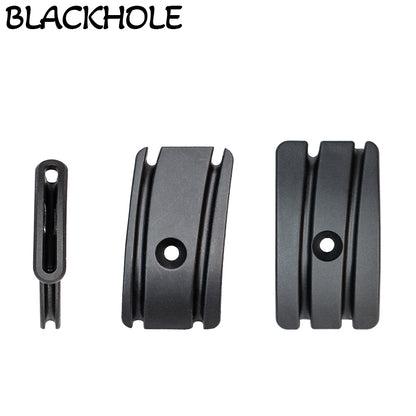 Road Bike Frame Bottom Derailleur Cable Board 3mm Wire Duct Bicycle Frame Bottom Board Bike Repair Parts Lead Cable Line Base