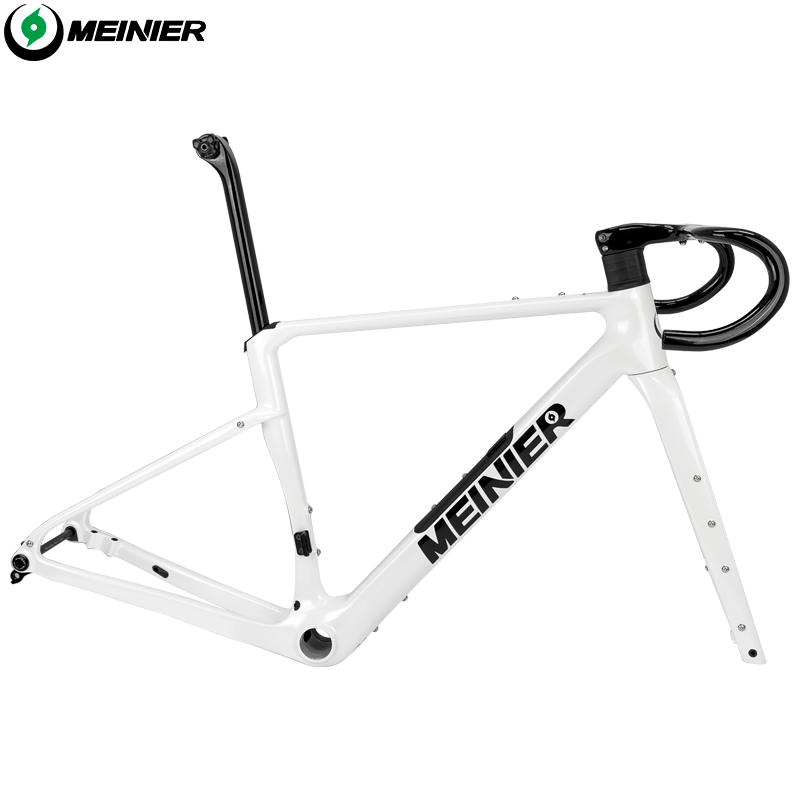 Carbon Gravel Frame UDH 142x12mm Axle Disc Brake Cyclocross Frameset with Tool Box