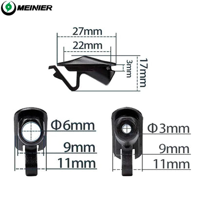 Rubber Bicycle Brake Line Plug Derailleur Cable Guide Shift Housing Bike Accessories