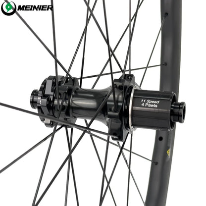 700C Road Carbon Wheelset 55mm Rim Depth Disc Brake Lightweight Racing Wheels for Road Bikes