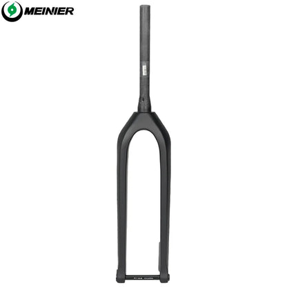 MTB Rigid Fork Diameter 28.6mm Straight Tube Mountain Bike Forks Carbon Fiber Bicycle Front Fork