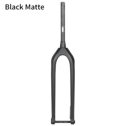MTB Rigid Fork Diameter 28.6mm Straight Tube Mountain Bike Forks Carbon Fiber Bicycle Front Fork