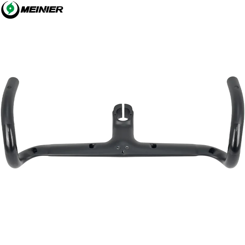Road Bike Carbon Handlebar 420x90/100/110/120mm Integrated Handlebar Fully Hidden Cabel
