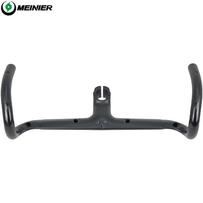 Road Bike Carbon Handlebar 420x90/100/110/120mm Integrated Handlebar Fully Hidden Cabel