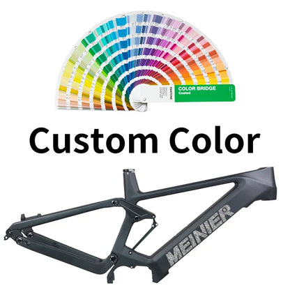 full suspension electric mountain bike frame electric mountain bike full suspension frame 29 inch fat tire Fit 29*2.6tire