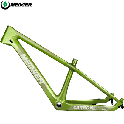 MEINIER 24 inch Carbon Bicycle Frame mtb Carbon kid student bike Frameset Single Chainring 24 Carbon Junior Kids Bike Frame