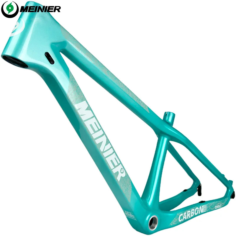 MEINIER 24 inch Carbon Bicycle Frame mtb Carbon kid student bike Frameset Single Chainring 24 Carbon Junior Kids Bike Frame