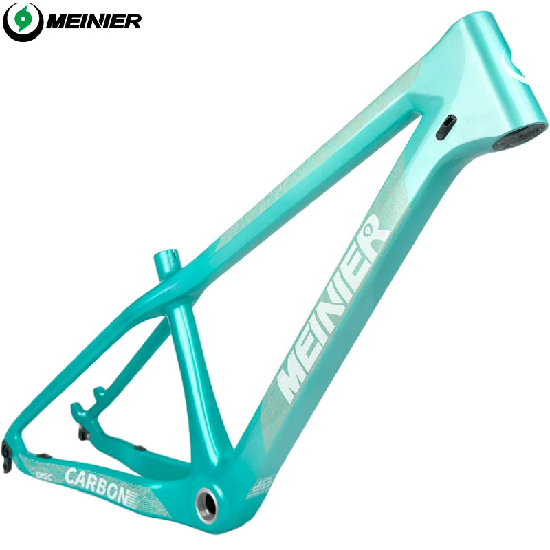 MEINIER 24 inch Carbon Bicycle Frame mtb Carbon kid student bike Frameset Single Chainring 24 Carbon Junior Kids Bike Frame