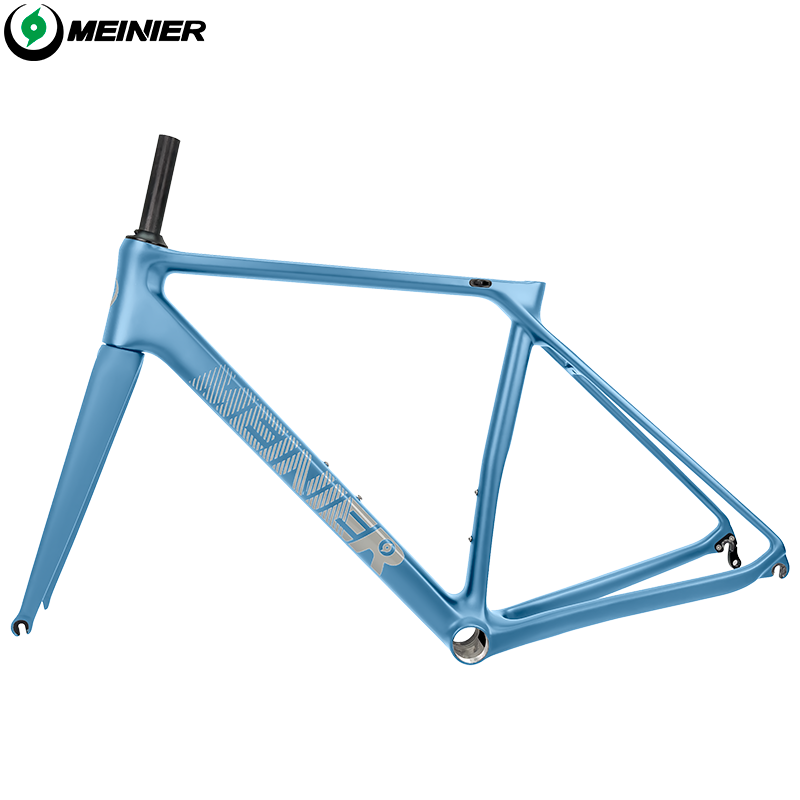 700C Carbon Fibre V-Brake Customized Color Carbon Bike Frames for Road Bicycles Max 28C Tire