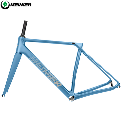 700C Carbon Fibre V-Brake Customized Color Carbon Bike Frames for Road Bicycles Max 28C Tire