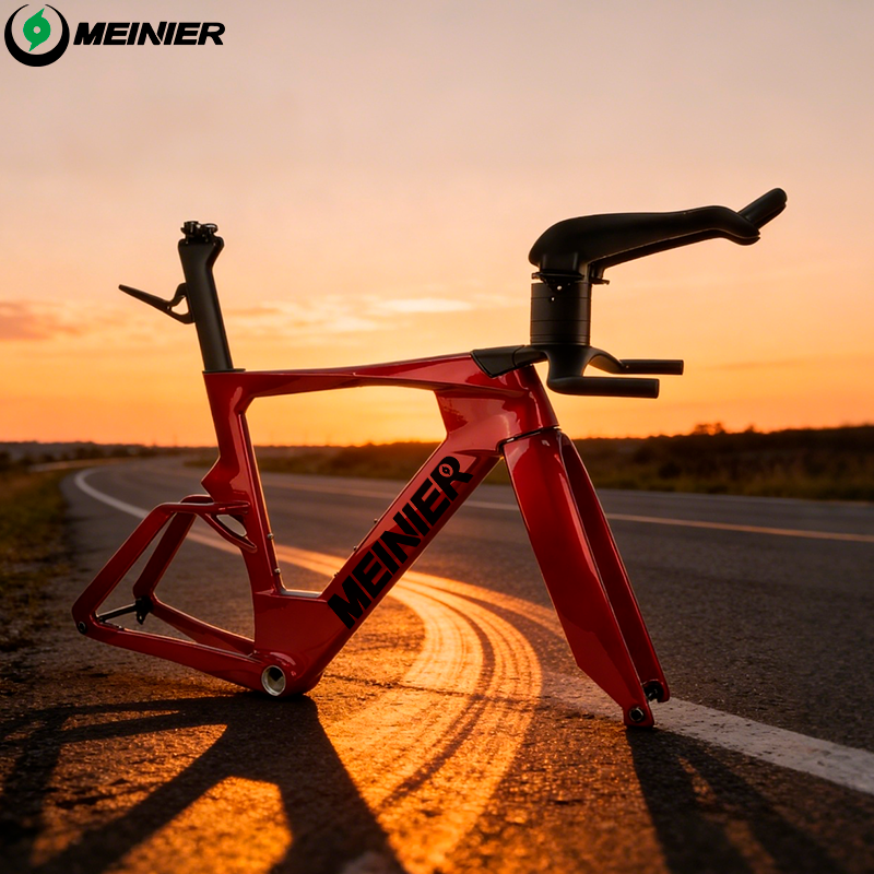 MEINIER Carbon TT Frame UDH Hanger Disc Brake Aerodynamics Design Triathlon Bike Frame