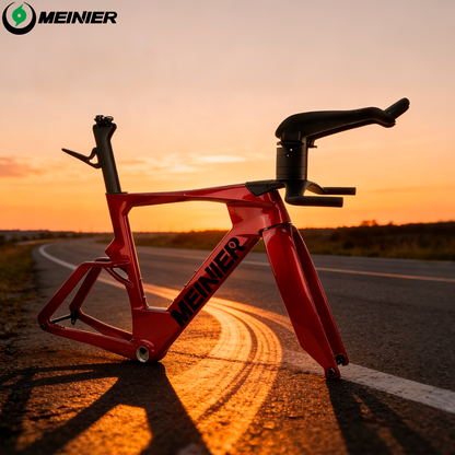 MEINIER Carbon TT Frame UDH Hanger Disc Brake Aerodynamics Design Triathlon Bike Frame