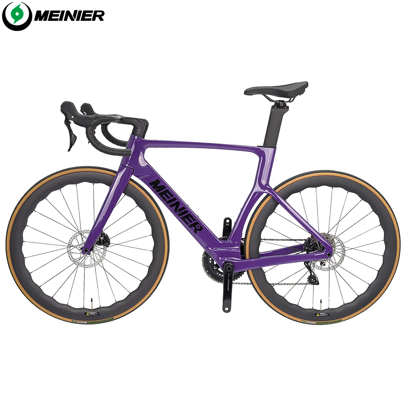 Carbon Road Bike 2x12 Speed Aerodynamic Design UDH Frame Race Bike for High Performance Cycling