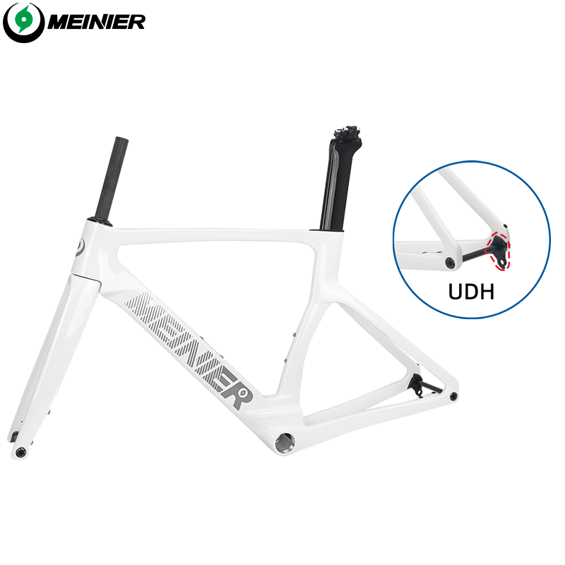 Upgraded DS-118 Lightweight Carbon Fiber Road Bike Frame UDH Hanger Disc Brake Racing Bike Frame