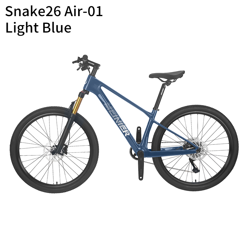 MEINIER Snake26 Air 26 Inch Carbon Fiber Mountain Bike DEORE M4120 10Speed Disc Brake Teen MTB