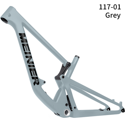 Lightweight 29er full suspension frame mtb Customizable Colors Soft Tail MTB Frame Carbon Fiber Mountain Bike Frame Boost 148x12mm UDH