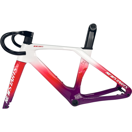 24er Carbon Road Bike Frame Max 32C Tire Disc Brake Lightweight Road Bike Frame Set for Kids Bike