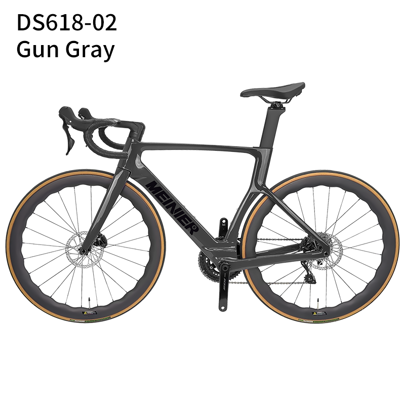 Carbon Road Bike 2x12 Speed Aerodynamic Design UDH Frame Race Bike for High Performance Cycling