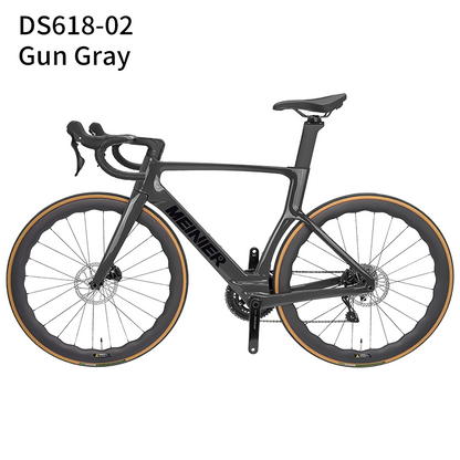 Carbon Road Bike 2x12 Speed Aerodynamic Design UDH Frame Race Bike for High Performance Cycling