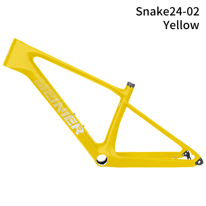 MEINIER Snake 24inch Hardtail Frame Full Internal Cable Routing T47 Bottom Bracket Carbon Bicycle Frame