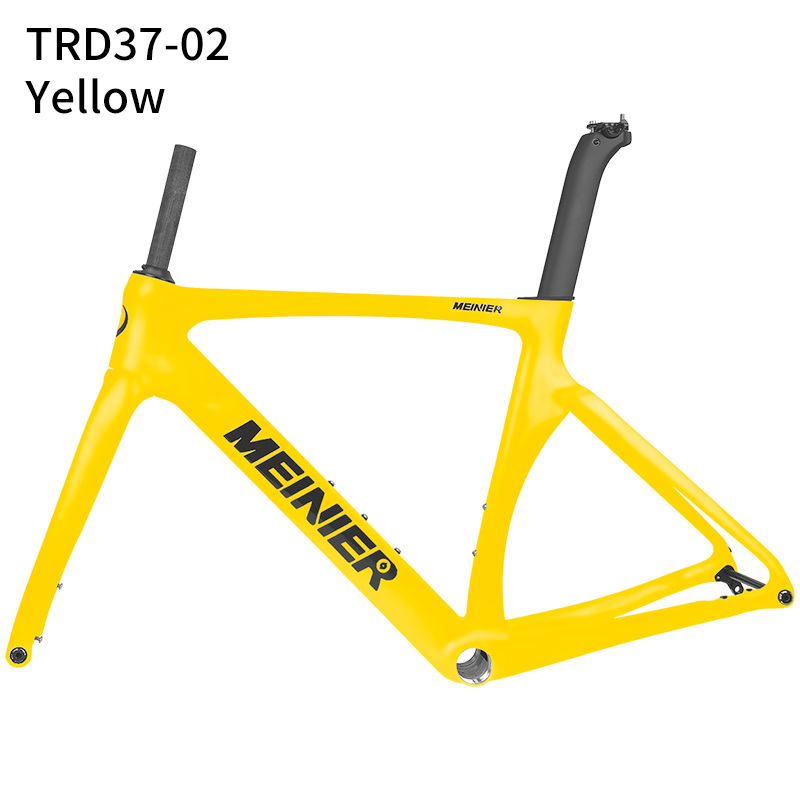 Carbon Road Bike Frame Internal Cable Routing T47 Max 32C Tire Lightweight Carbon Disc Road Bike Frame