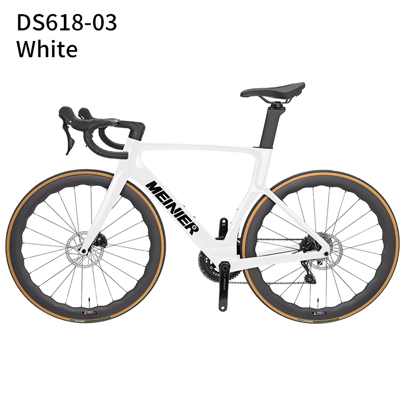 Carbon Road Bike 2x12 Speed Aerodynamic Design UDH Frame Race Bike for High Performance Cycling