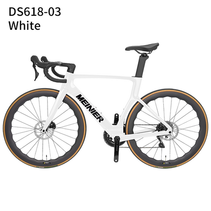 Carbon Road Bike 2x12 Speed Aerodynamic Design UDH Frame Race Bike for High Performance Cycling