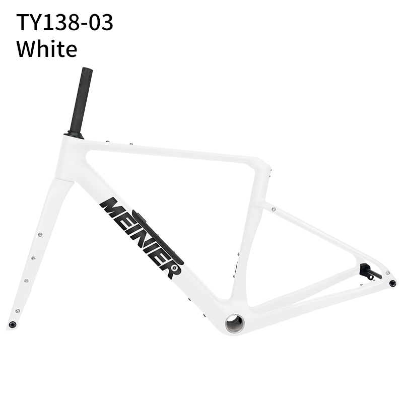 Carbon Gravel Frame Flat Mount Disc Brake 700C*47C T47 Bottom Bracket Internal Cable Gravel Bicycle Frameset Road Bike