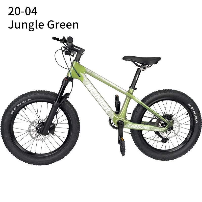 20er kids Bike with Suspension Fork Hard Tail Mtb with Shimano MT200 Disc Brake 20*2.6Tire