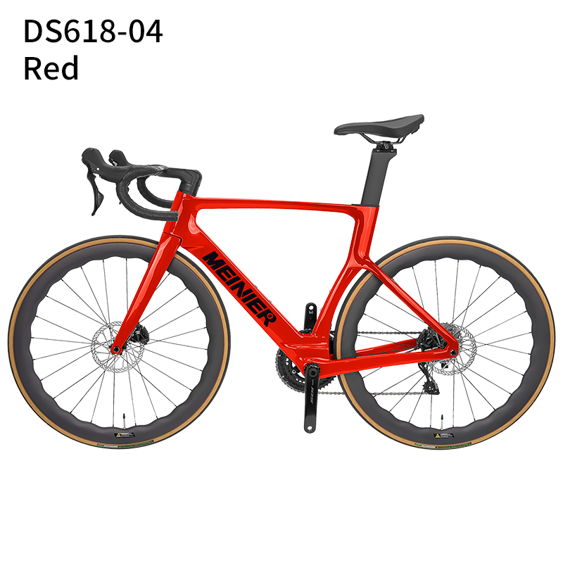 Carbon Road Bike 2x12 Speed Aerodynamic Design UDH Frame Race Bike for High Performance Cycling