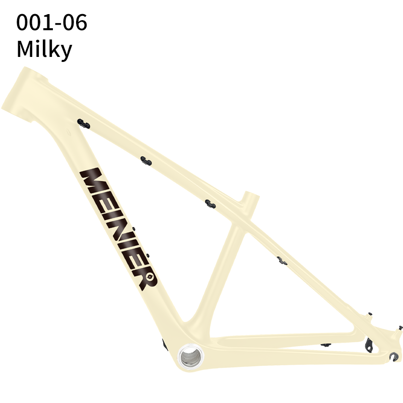 26 Inch T1000 Carbon Fiber MTB Hardtail Frame with Straight Tube Rigid Fork Disc Frameset 135x9mm Hub Lightweight Durable