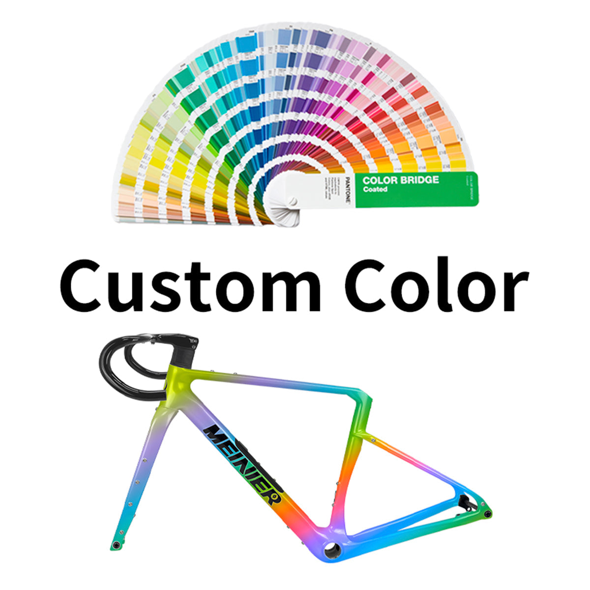 Carbon Gravel Frameset with Integrated Handlebar Lightweight Road Bike Frame Set Upgraded Tool Box UDH