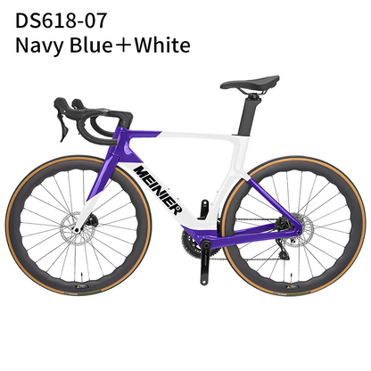 Carbon Road Bike 2x12 Speed Aerodynamic Design UDH Frame Race Bike for High Performance Cycling