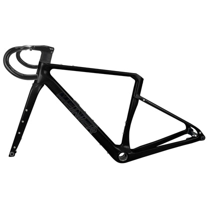 Carbon Gravel Frameset with Integrated Handlebar Lightweight Road Bike Frame Set Upgraded Tool Box UDH
