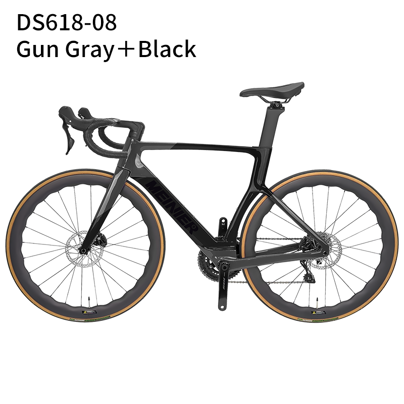 Carbon Road Bike 2x12 Speed Aerodynamic Design UDH Frame Race Bike for High Performance Cycling