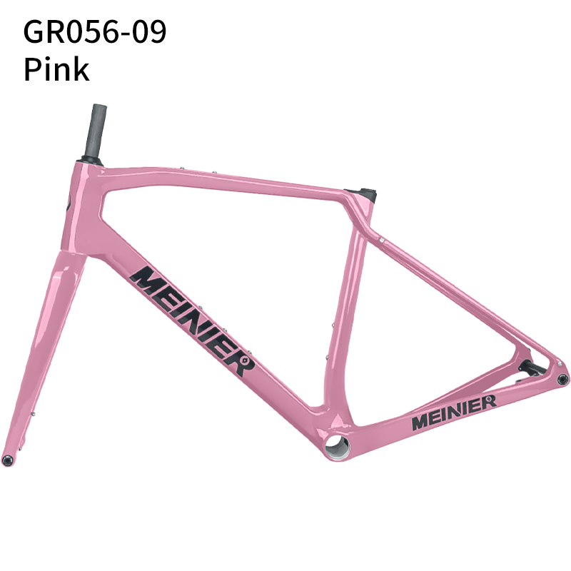 Lightweight Carbon Gravel Bike Frame 700Cx47C Max Tire 142x12mm Axle Disc Brake Cyclocross Frame