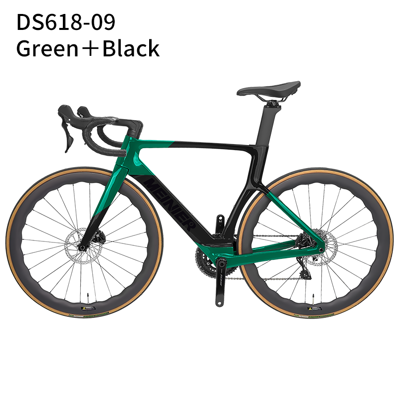 Carbon Road Bike 2x12 Speed Aerodynamic Design UDH Frame Race Bike for High Performance Cycling