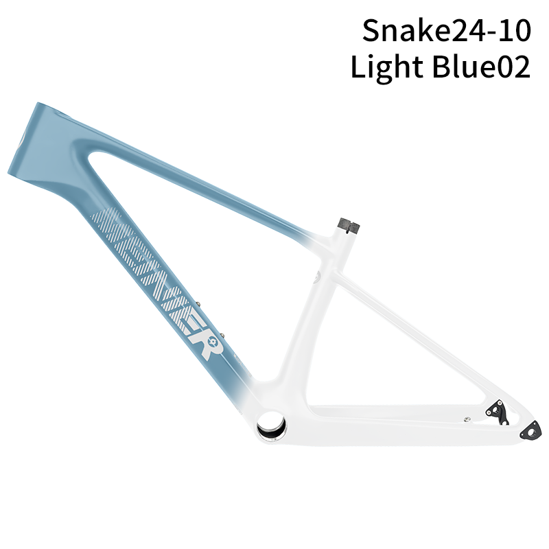 MEINIER Snake 24inch Hardtail Frame Full Internal Cable Routing T47 Bottom Bracket Carbon Bicycle Frame