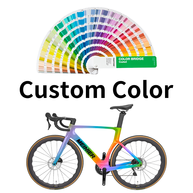 Carbon Road Bike 2x12 Speed Aerodynamic Design UDH Frame Race Bike for High Performance Cycling