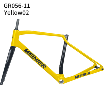 Lightweight Carbon Gravel Bike Frame 700Cx47C Max Tire 142x12mm Axle Disc Brake Cyclocross Frame