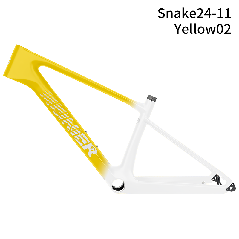 MEINIER Snake 24inch Hardtail Frame Full Internal Cable Routing T47 Bottom Bracket Carbon Bicycle Frame
