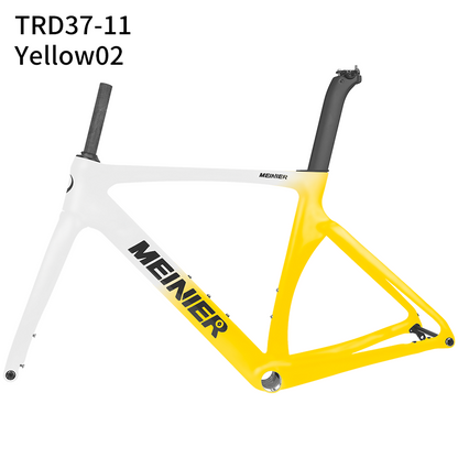 Carbon Road Bike Frame Internal Cable Routing T47 Max 32C Tire Lightweight Carbon Disc Road Bike Frame