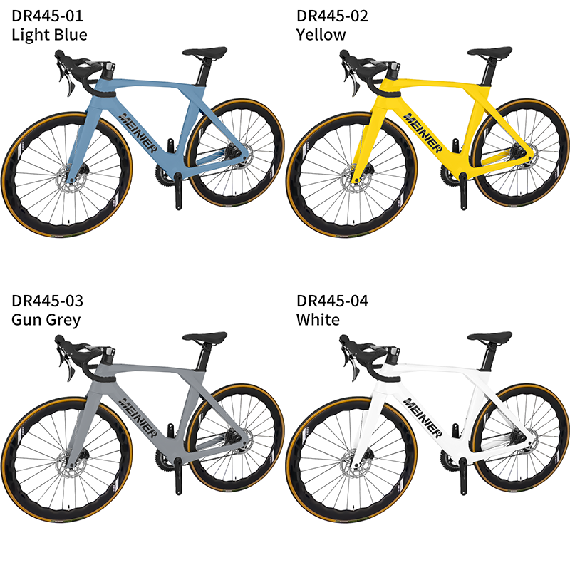 High Qulity Carbon Fiber Road Bike T47 Bottom Bracket 47/50/52/54/56/58cm Disc Carbon  Racing Bike for Men and Women