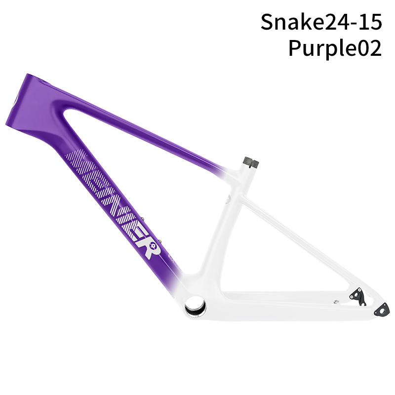 MEINIER Snake 24inch Hardtail Frame Full Internal Cable Routing T47 Bottom Bracket Carbon Bicycle Frame