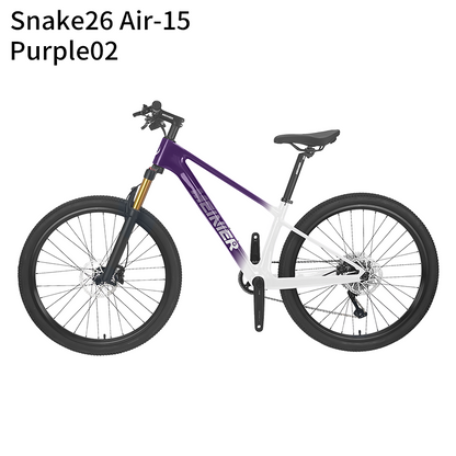 MEINIER Snake26 Air 26 Inch Carbon Fiber Mountain Bike DEORE M4120 10Speed Disc Brake Teen MTB